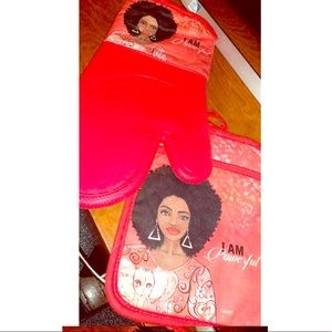 *Oven Mitt & Pot Holder Set😆‼️
